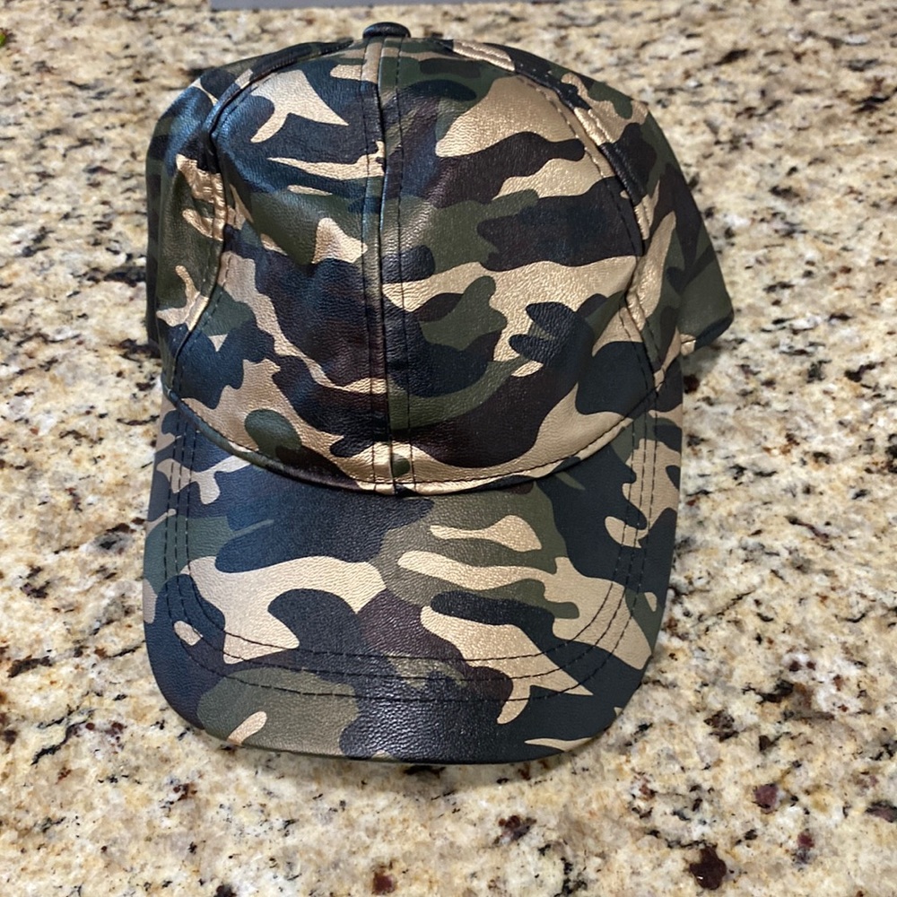 August Hat Company Camo Ball cap!